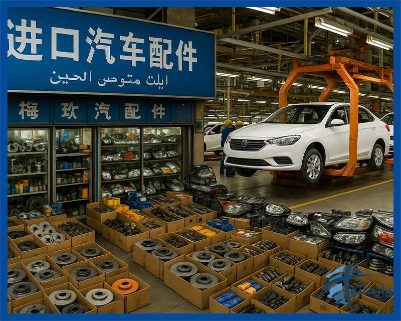 واردات لوازم یدکی خودرو از چین