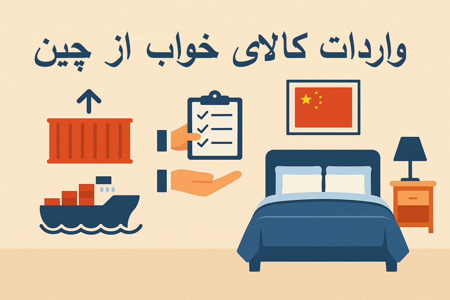 واردات کالای خواب از چین