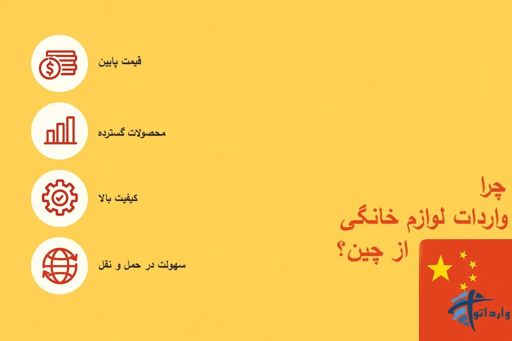 چرا واردات لوازم خانگی از چین؟​