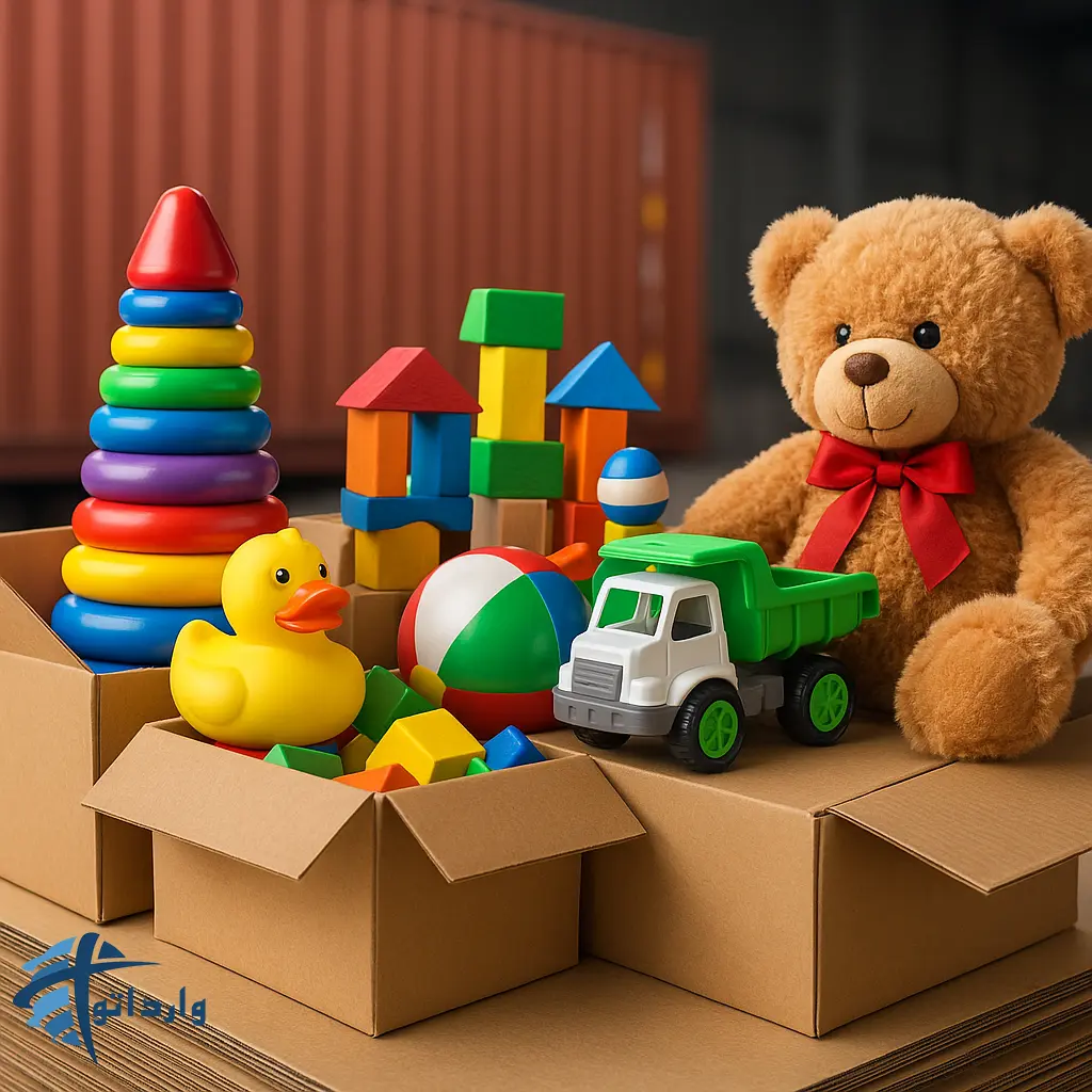واردات اسباب بازی از چین