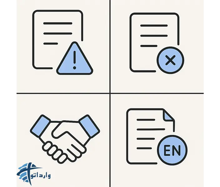 مجوزهای لازم برای واردات مواد اولیه