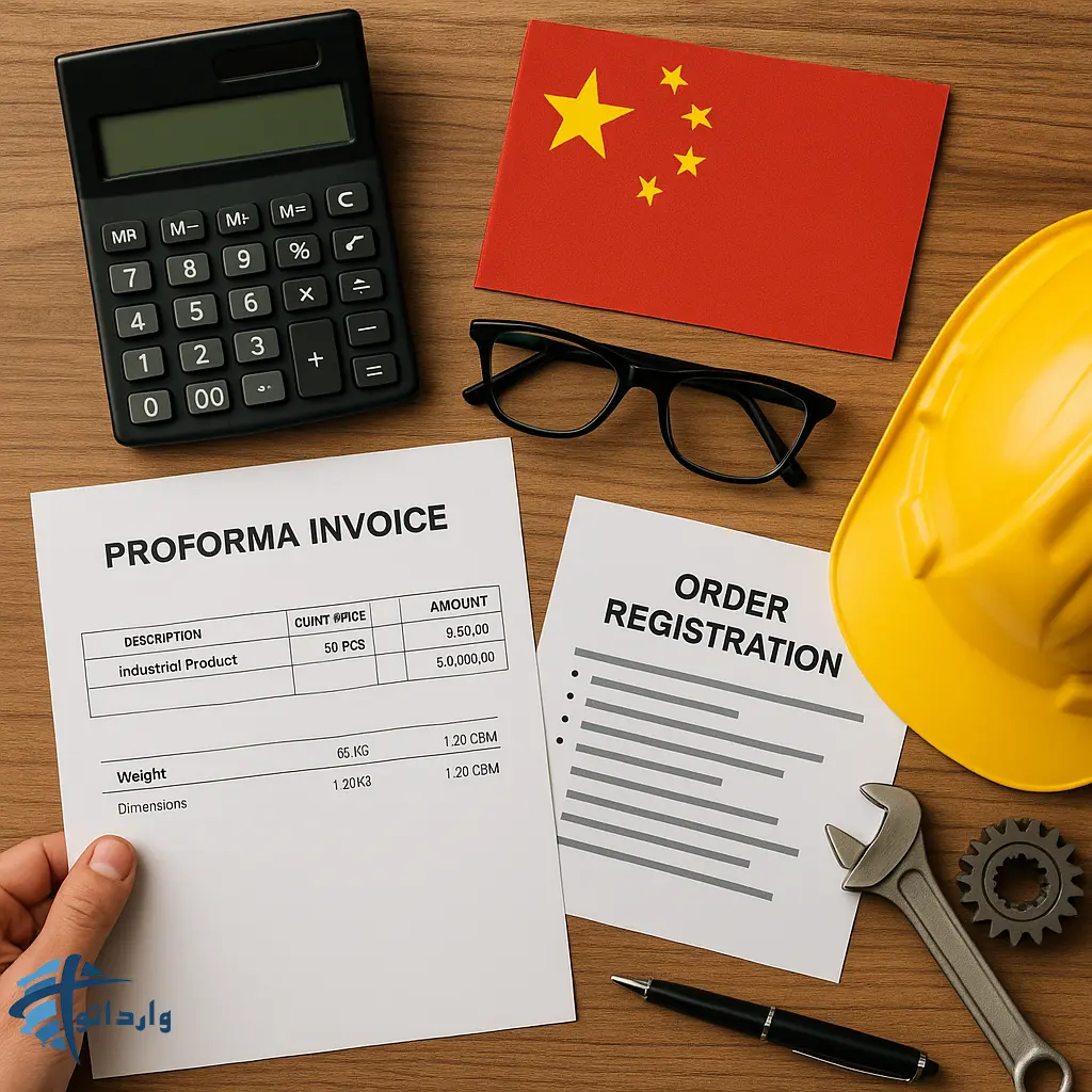 واردات کالاهای صنعتی ازچین