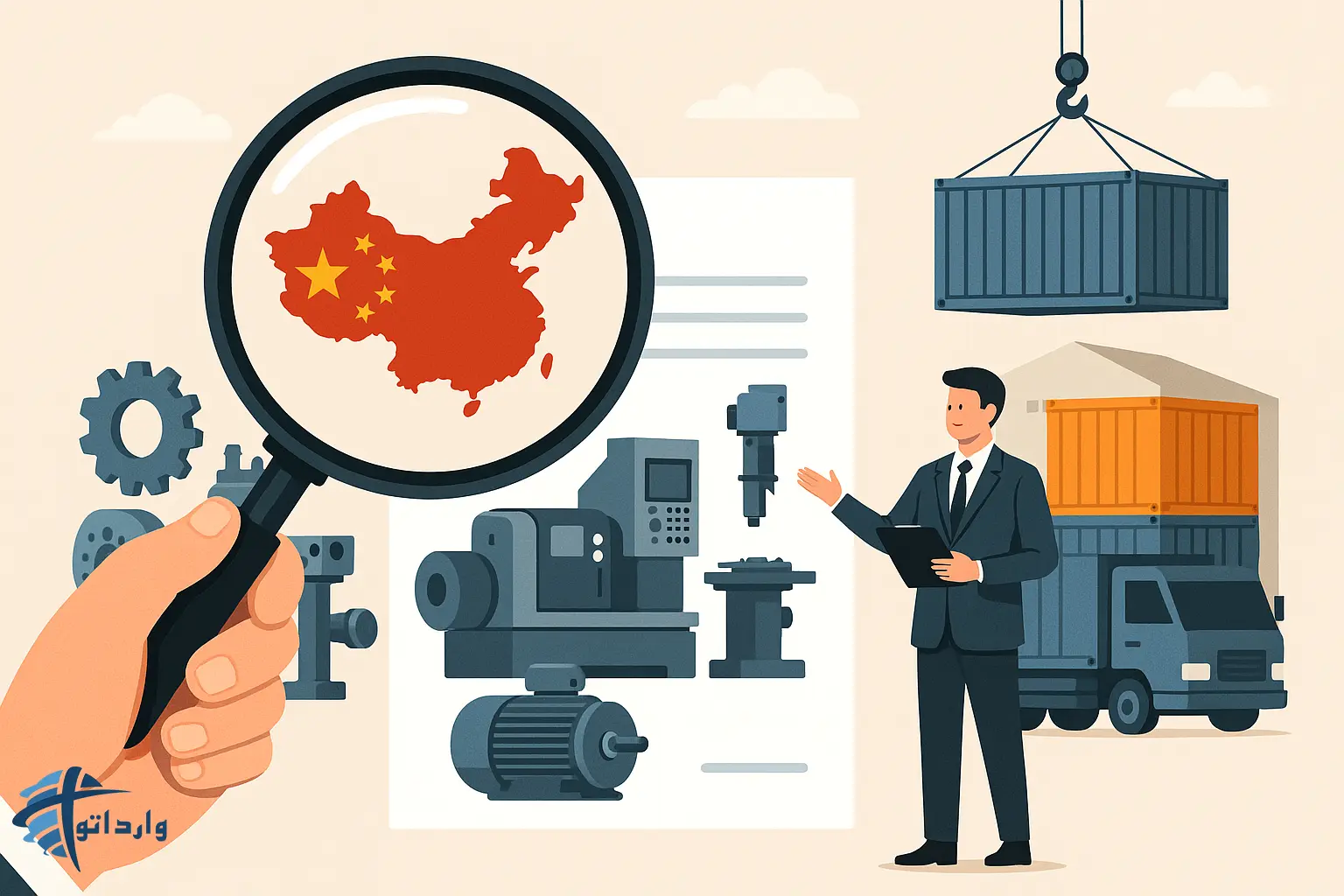 واردات کالاهای صنعتی ازچین