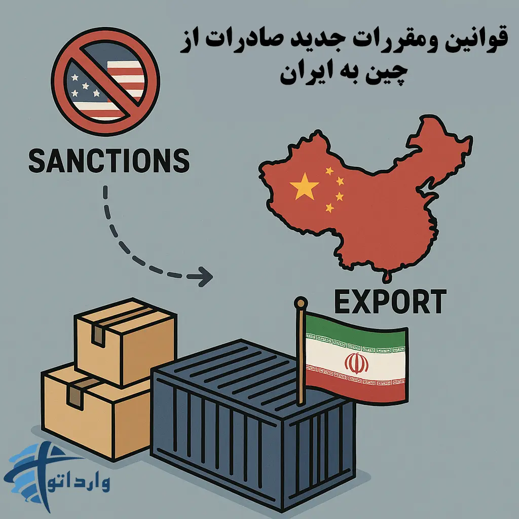 قوانین ومقررات جدید صادرات از چین به ایران