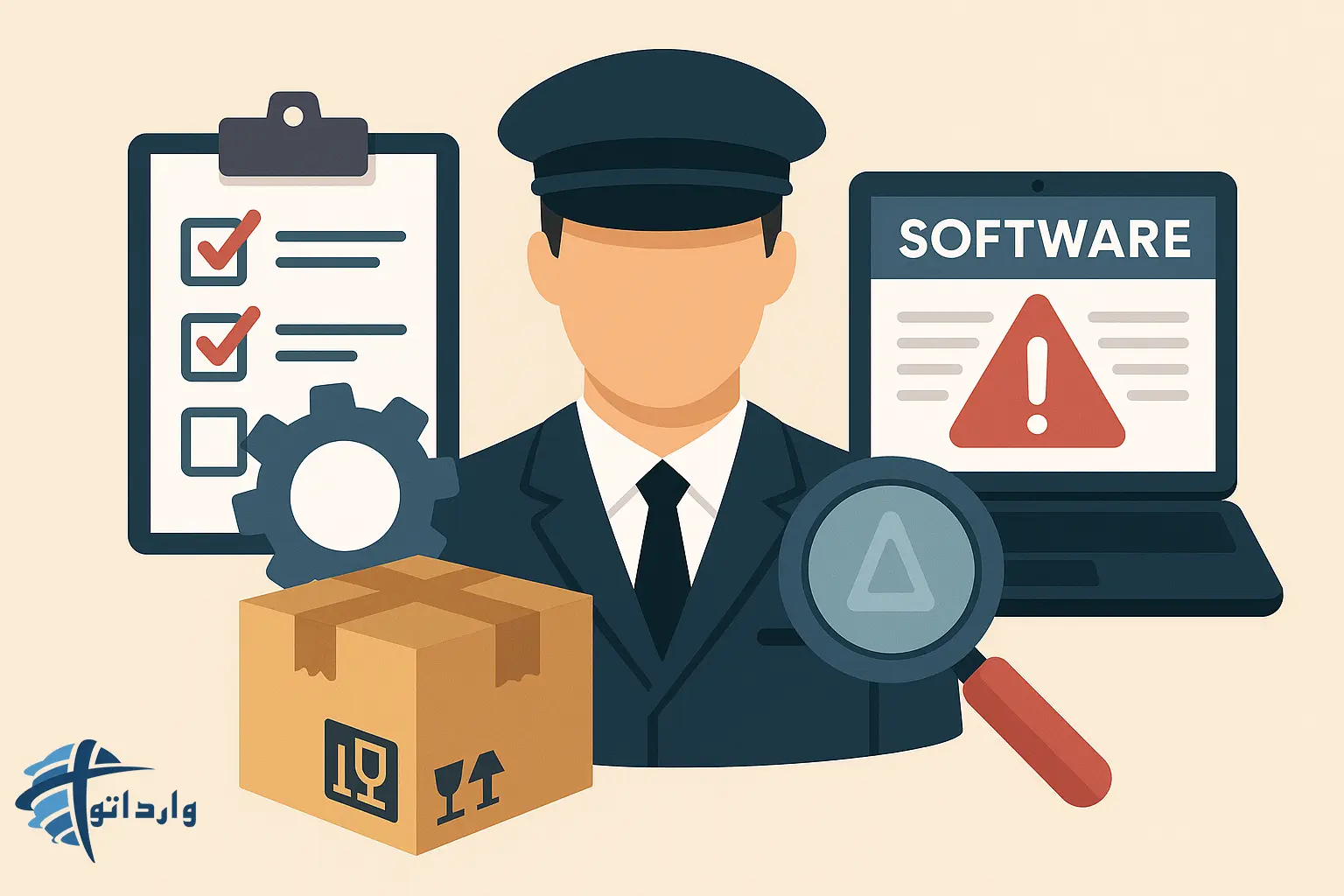 محاسبه حقوقی ورودی و عوارض گمروکی