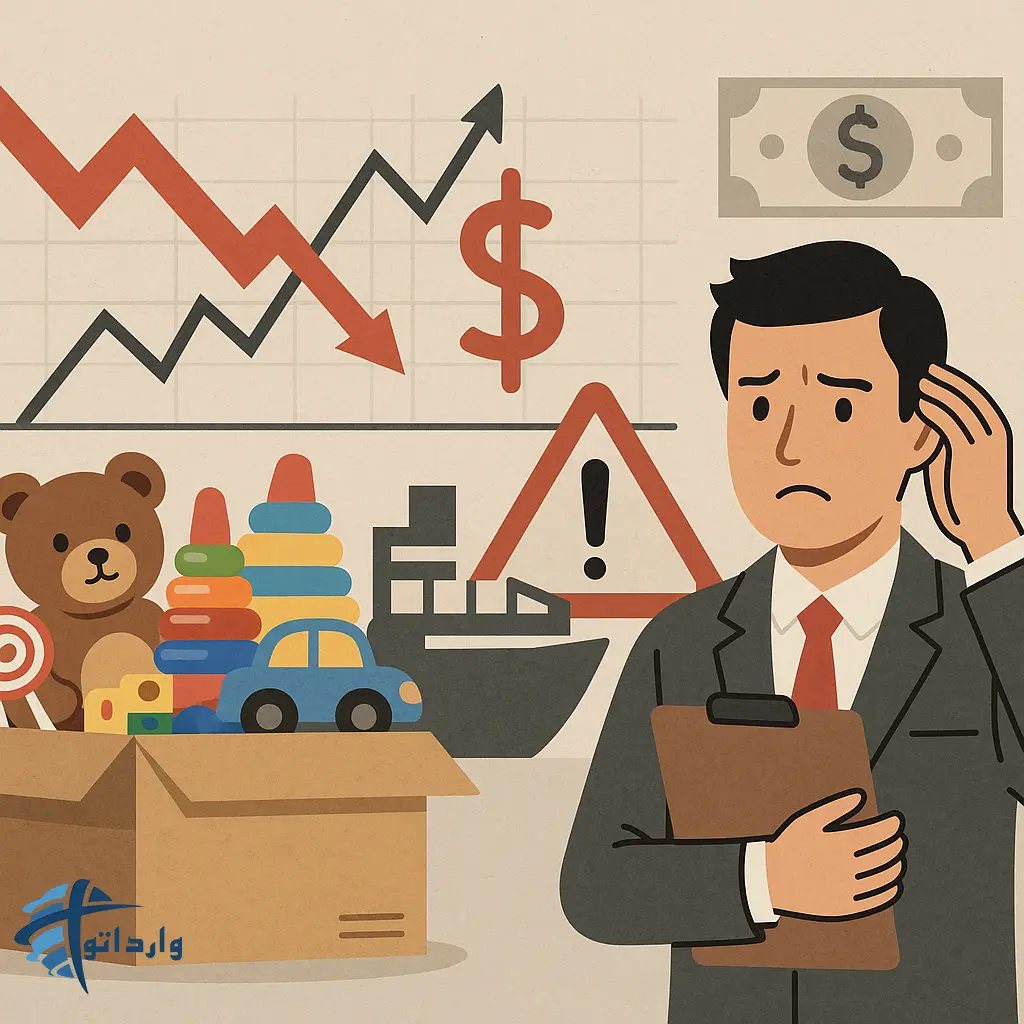 واردات اسباب بازی از چین