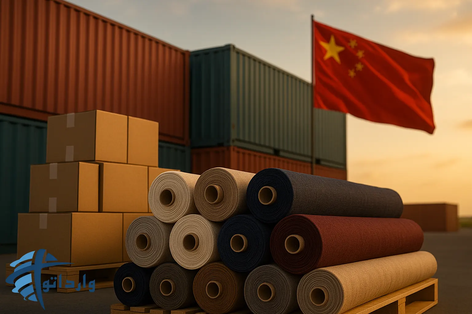 واردات انواع پارچه از چین