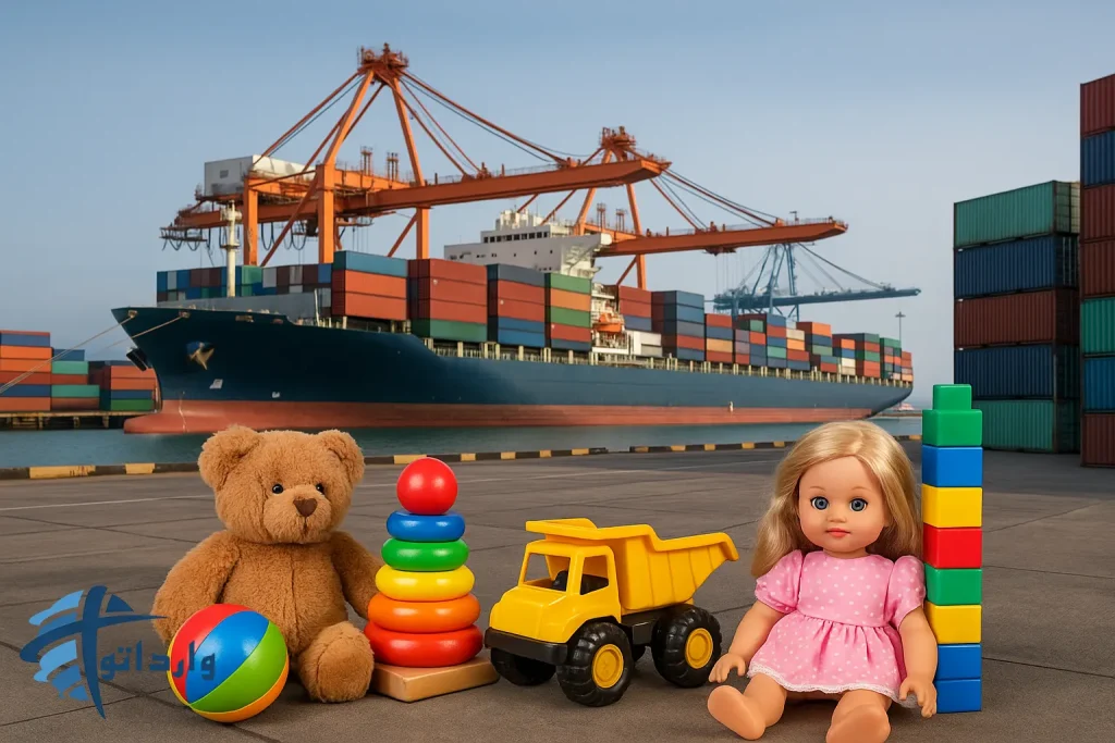 واردات اسباب‌ بازی و عروسک از چین