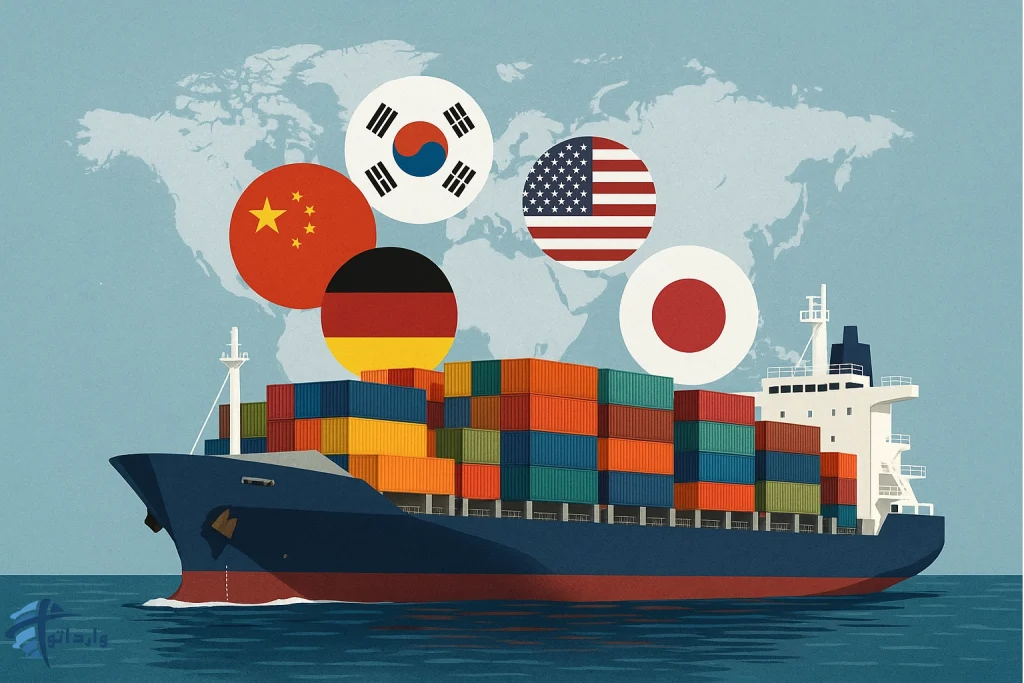 واردات از کدام کشورها ؟​