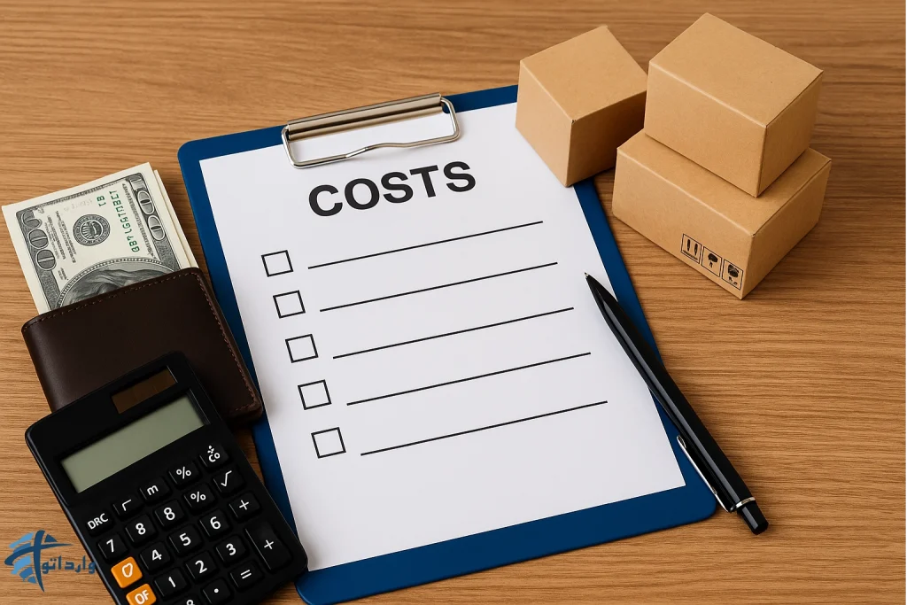 هزینه‌های واردات پوشاک​