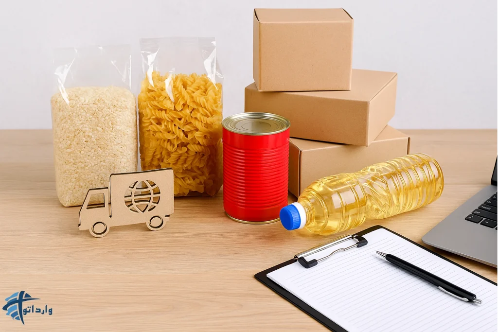واردات و شرکت واردکننده مواد غذایی​