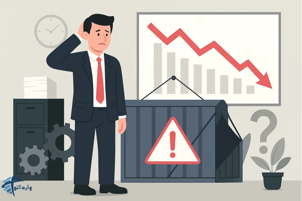 چالش‌ها و ریسک‌های واردات​