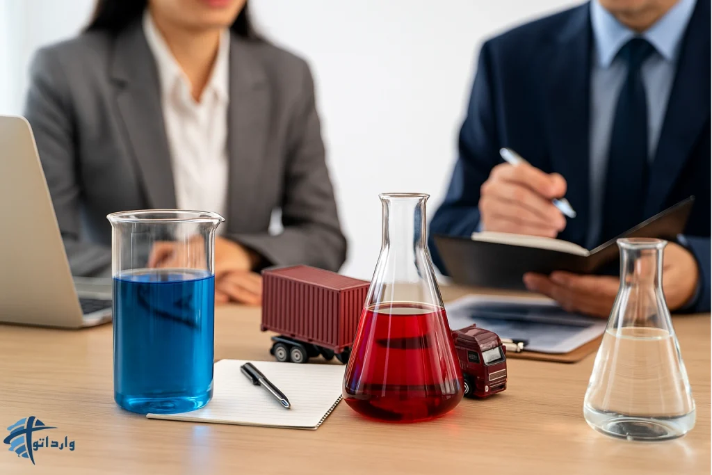 خدمات شرکت وارداتو در زمینه واردات مواد اولیه شیمیایی​