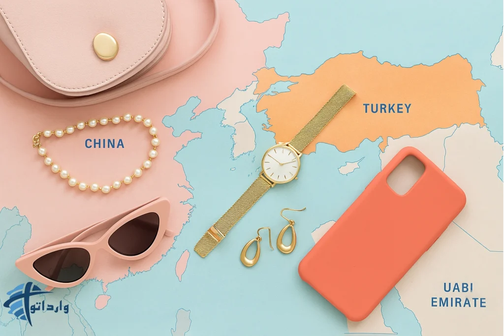 واردات اکسسوری از چین