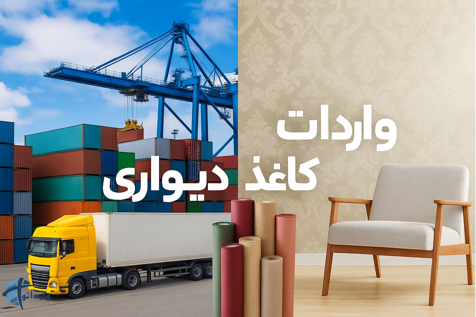 واردات کاغذ دیواری