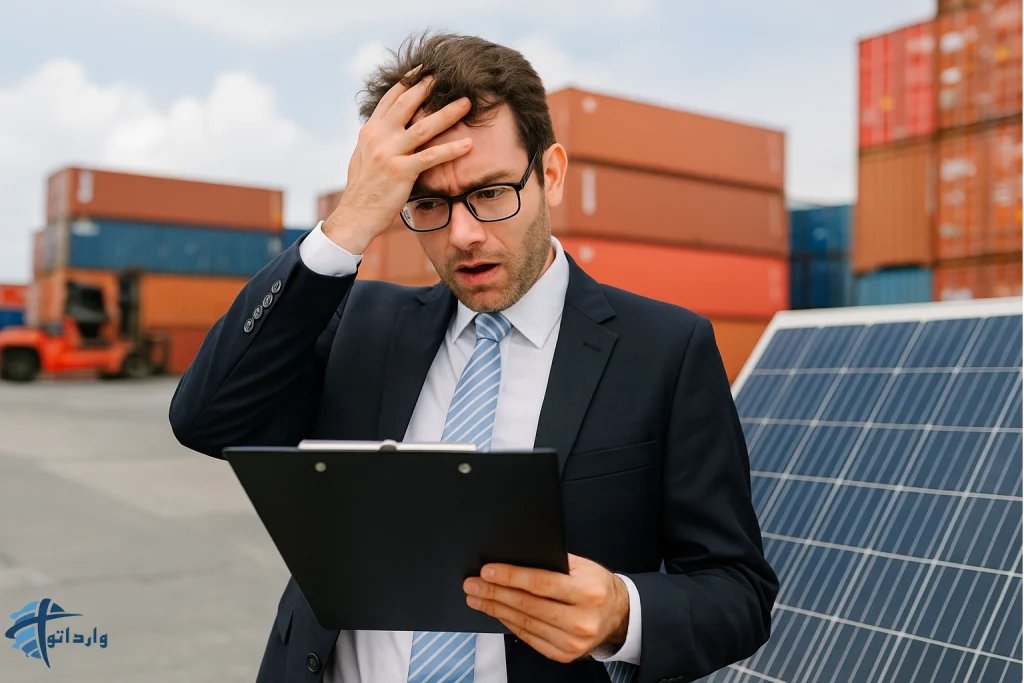 خطرات و ریسک‌های احتمالی در واردات​