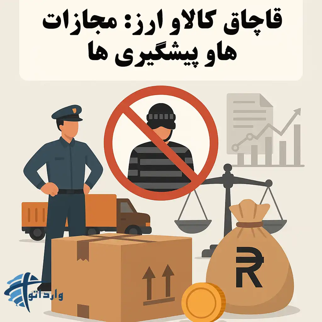 قوانین مربوط به قاچاق کالاو ارز: مجازات هاو پیشگیری ها