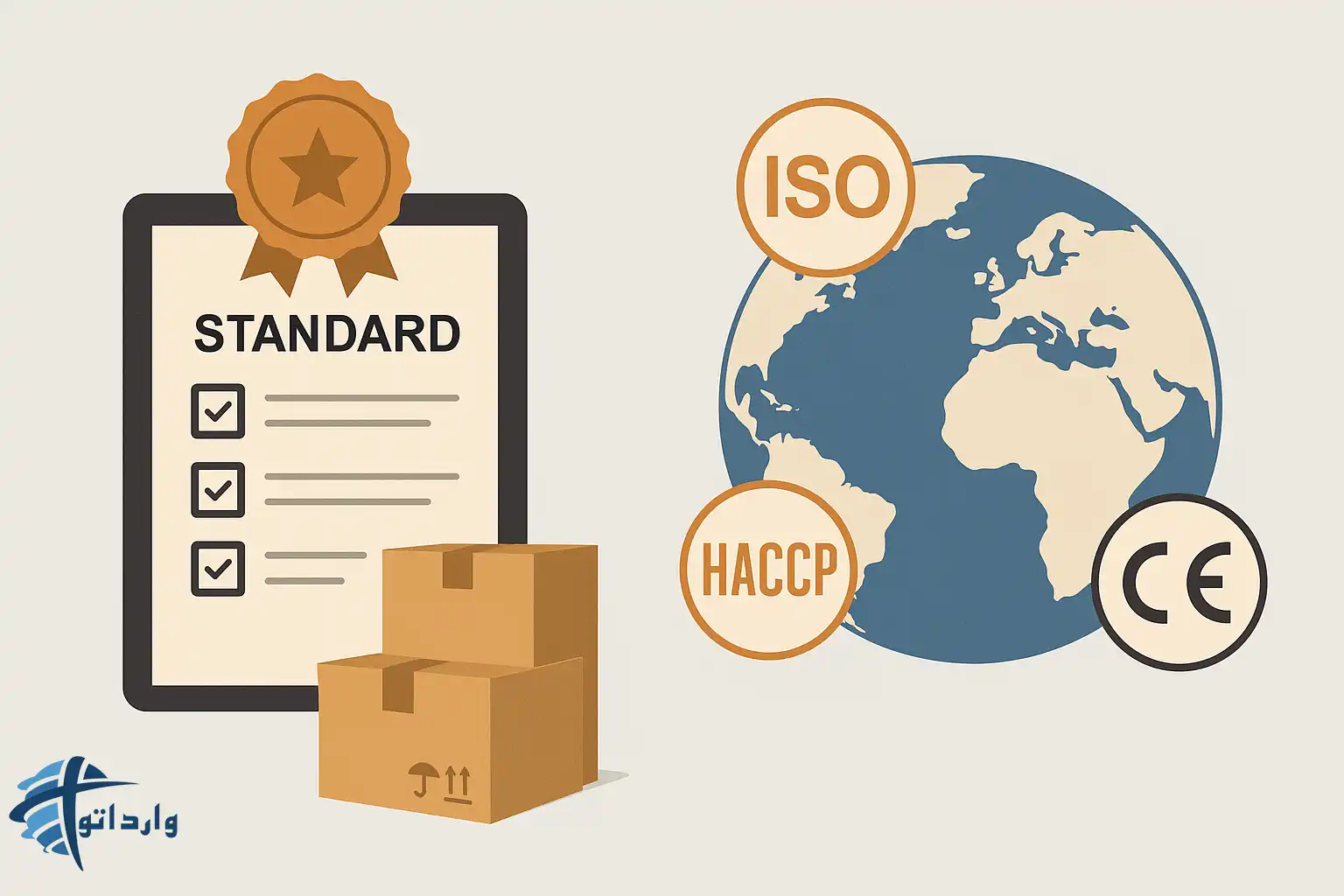 استانداردهاو گواهینامه های مورد نیاز برای واردات