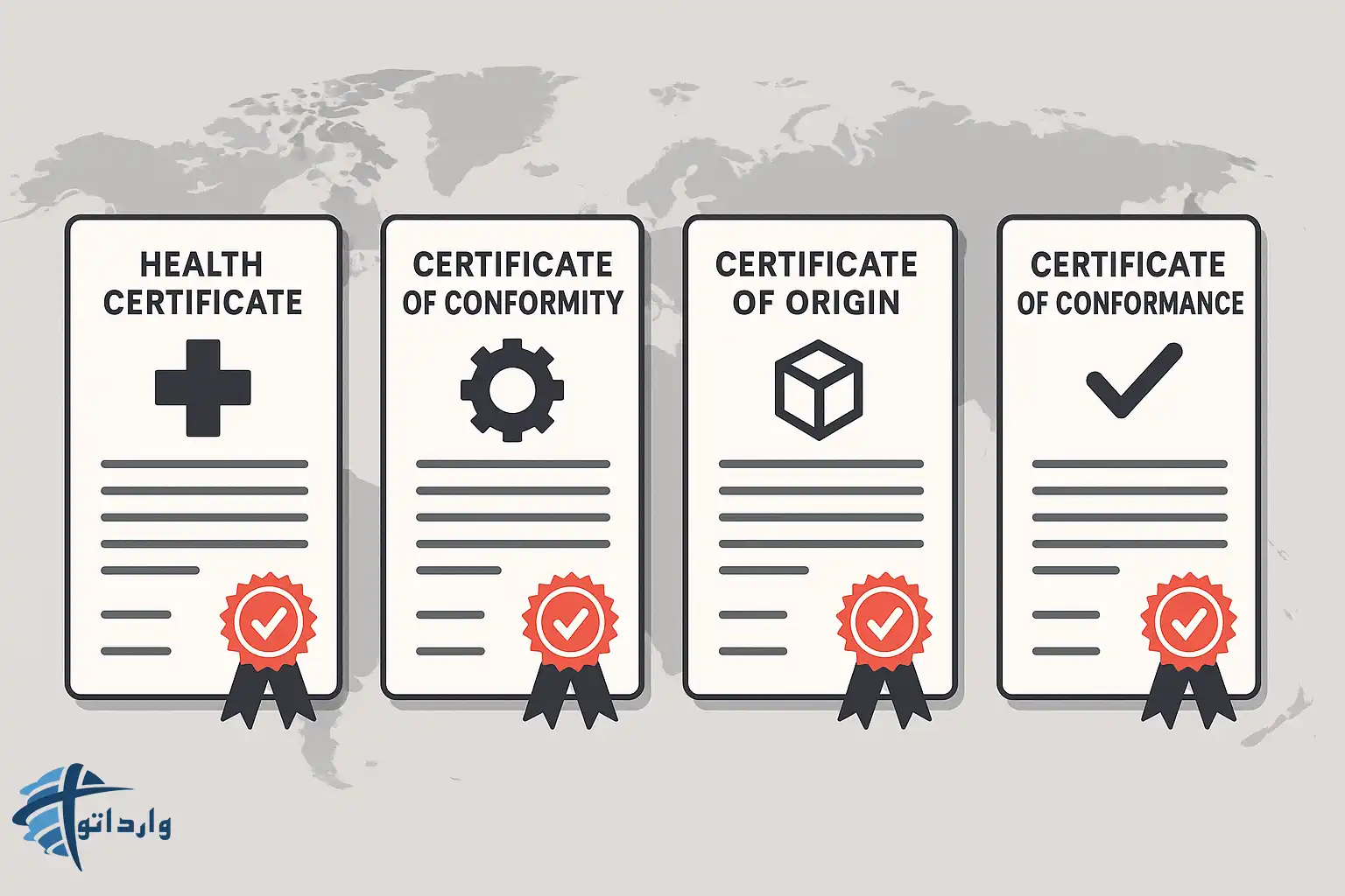 استانداردهاو گواهینامه های مورد نیاز برای واردات