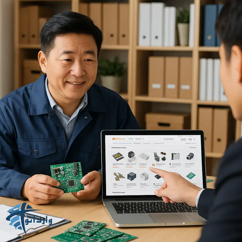 صفرتا صد واردات قطعات الکترو نیکی از چین : راهنمای جامع برای تجارت ایران