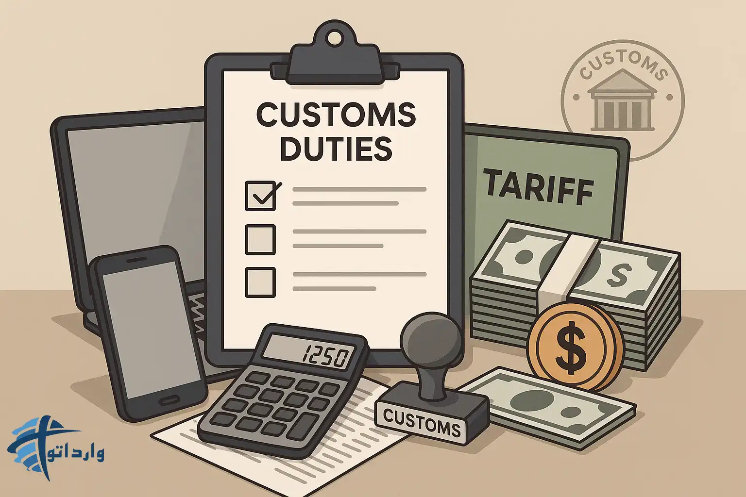  ترخیص کالای دیجیتال از گمروک ایران:مدارک.مراحل و تعرفه های کلیدی