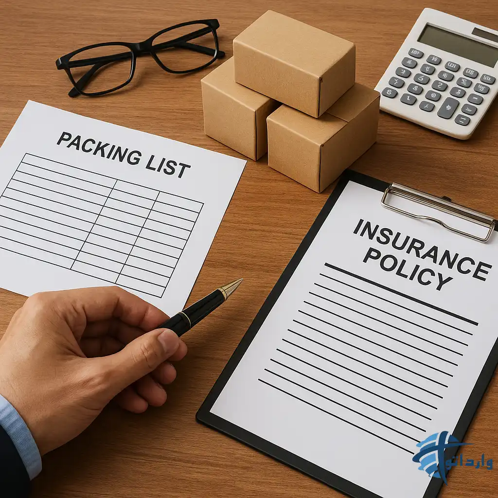 بیمه نامه و پکینگ لیست در ترخیص کالا:اهمیت وکاربرد