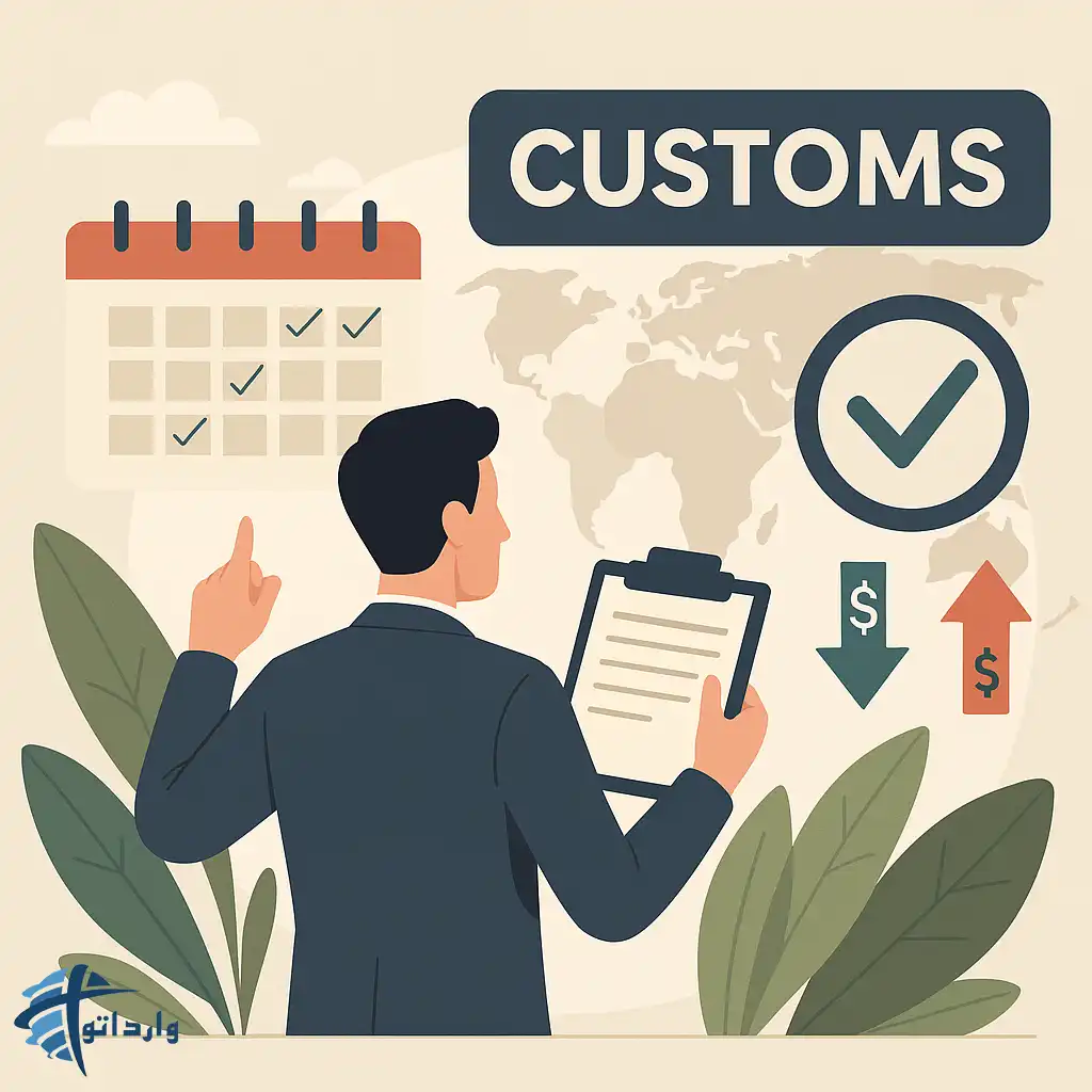 گمروکات مهم ایران برای ترخیص کالاهای وارداتی