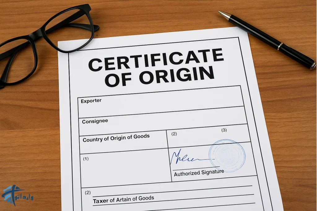 گواهی مبدا و ضرورت آن