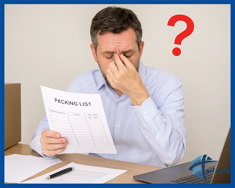 اشتباهات رایج در تنظیم پکینگ لیست