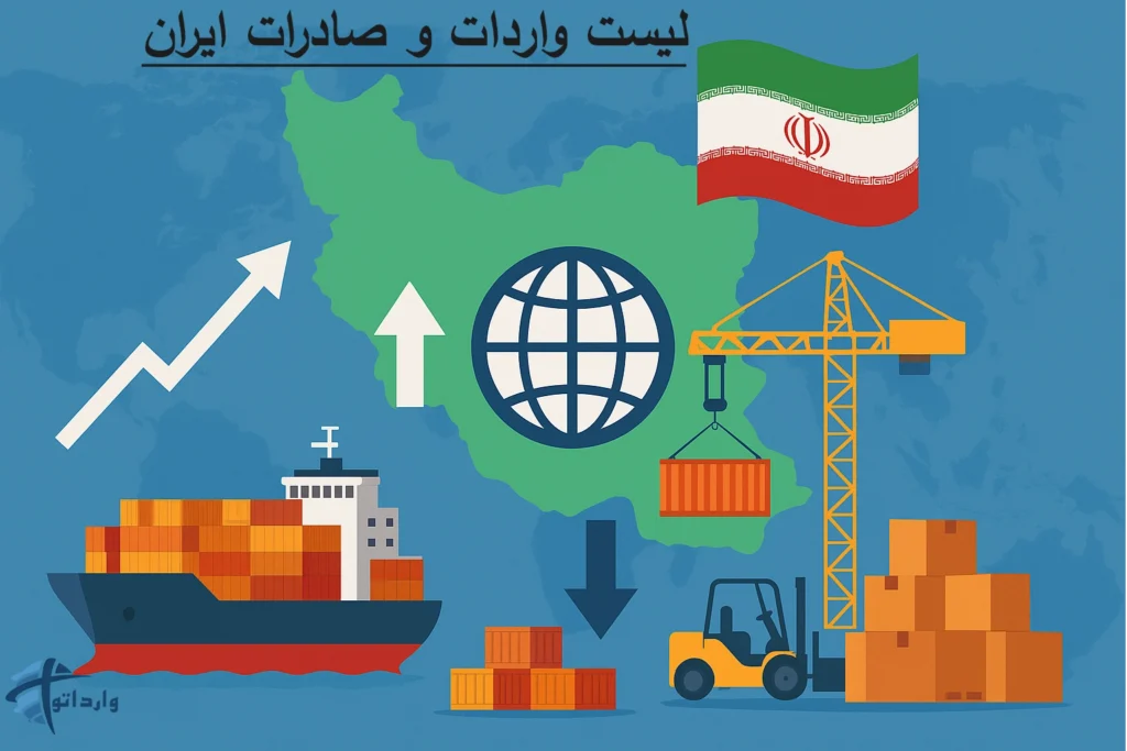 لیست واردات و صادرات ایران