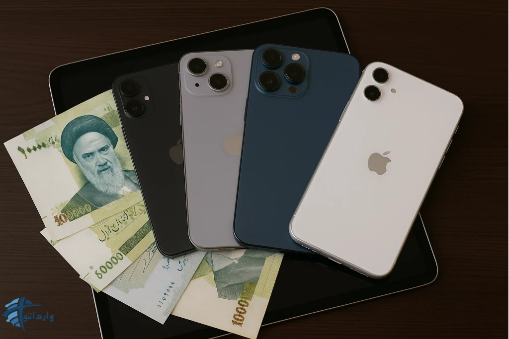 وضعیت واردات گوشی هوشمند در ایران​