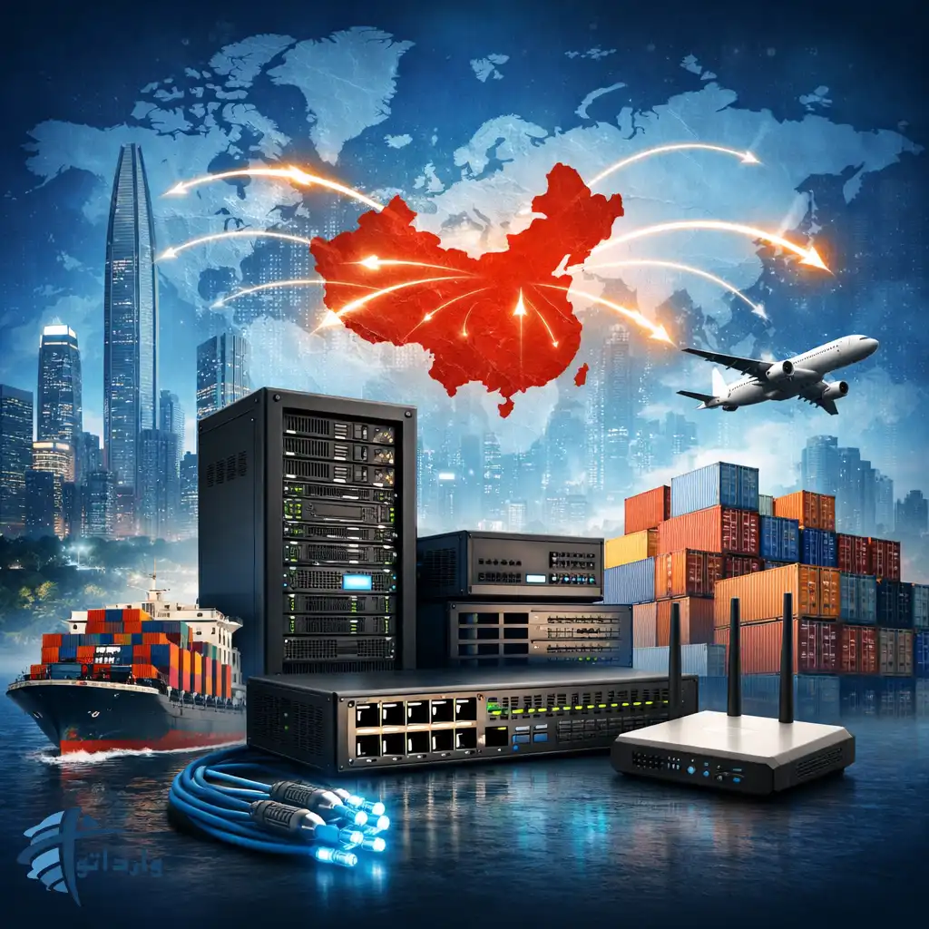 واردات تجهیزات شبکه و سرور از چین : راهنمای انتخاب برند های صنعتی