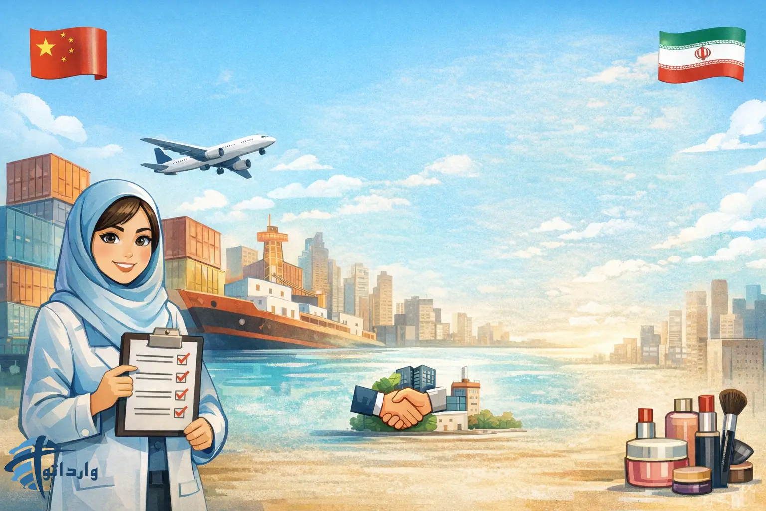 راهنمای کامل واردات لوازم آرایشی از چین : اخذ مجوز بهداشت و سیب سلامت