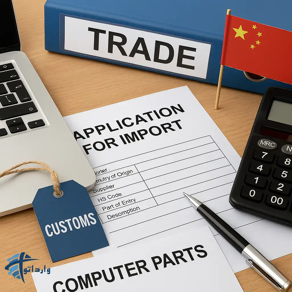 صفرتاصد ترخیص و واردات قطعات کامپیوتر از چین در سال 1403