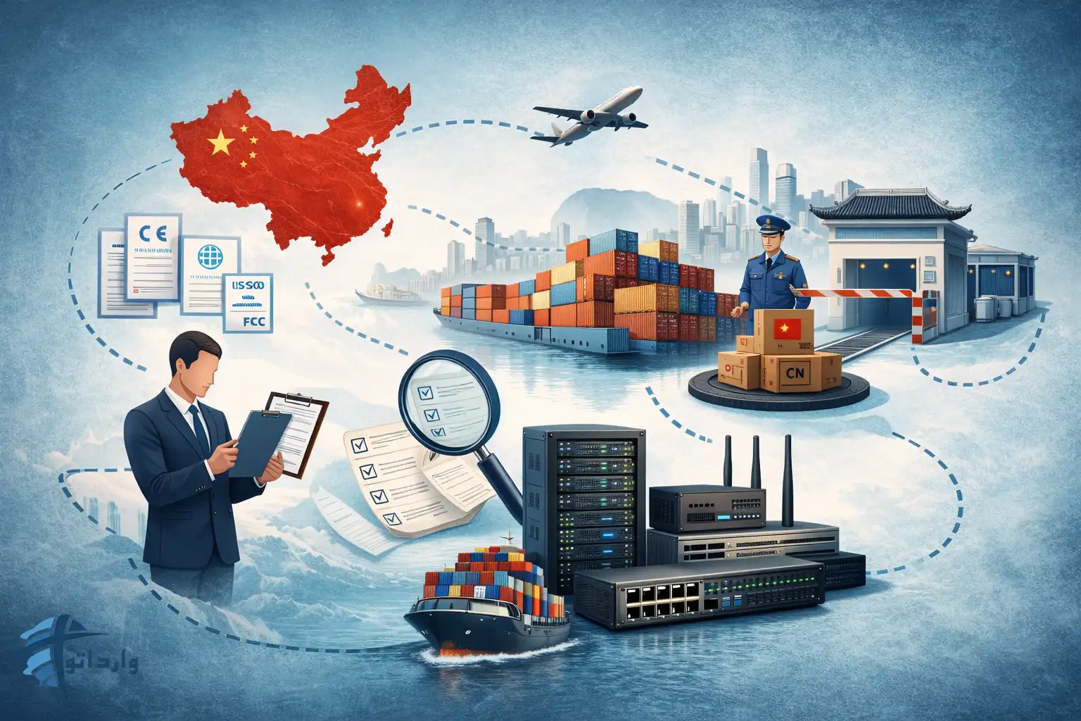 واردات تجهیزات شبکه و سرور از چین : راهنمای انتخاب برند های صنعتی