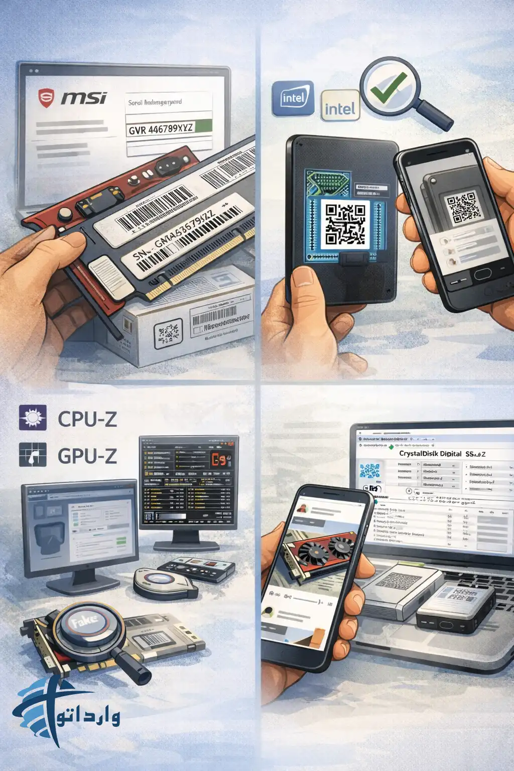 چگونه ریسک خریدقطعات کامپیوترتقلبی از چین را به حدقل برسانیم؟