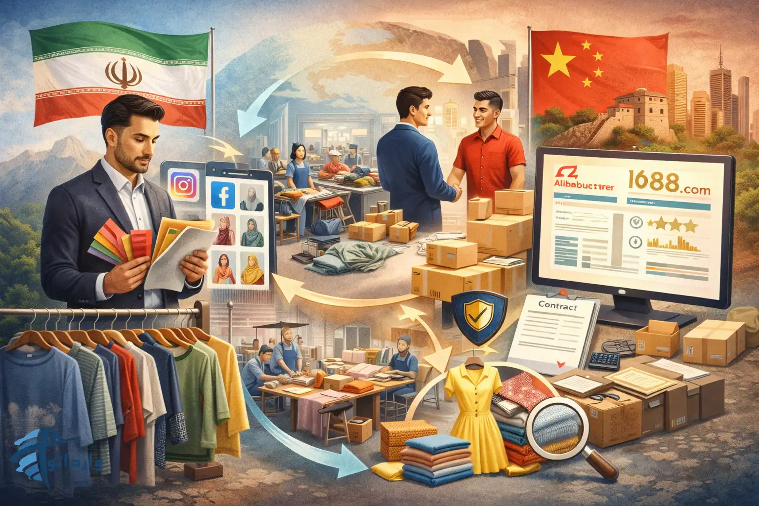 راهنمای جامع واردات پوشاک از چین به ایران:از انتخاب مدل تا ترخیص