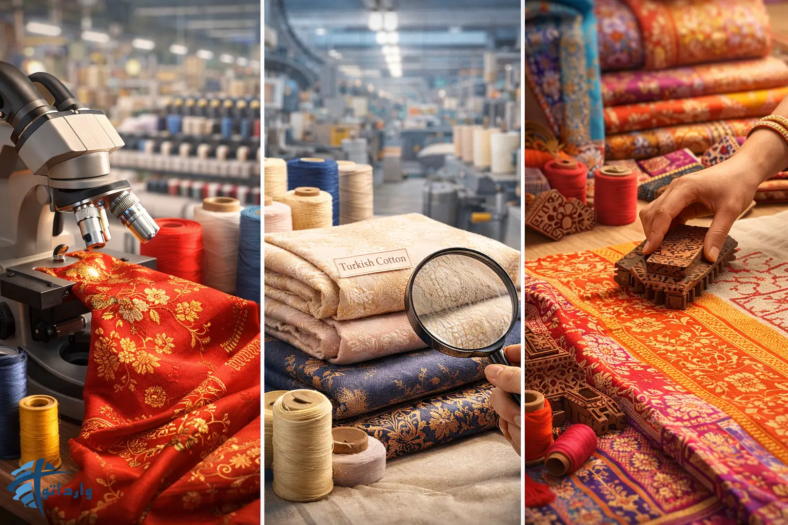 مقایسه کیفیت و قیمت پارچه های چینی در مقابل پارچه های ترک وهندی