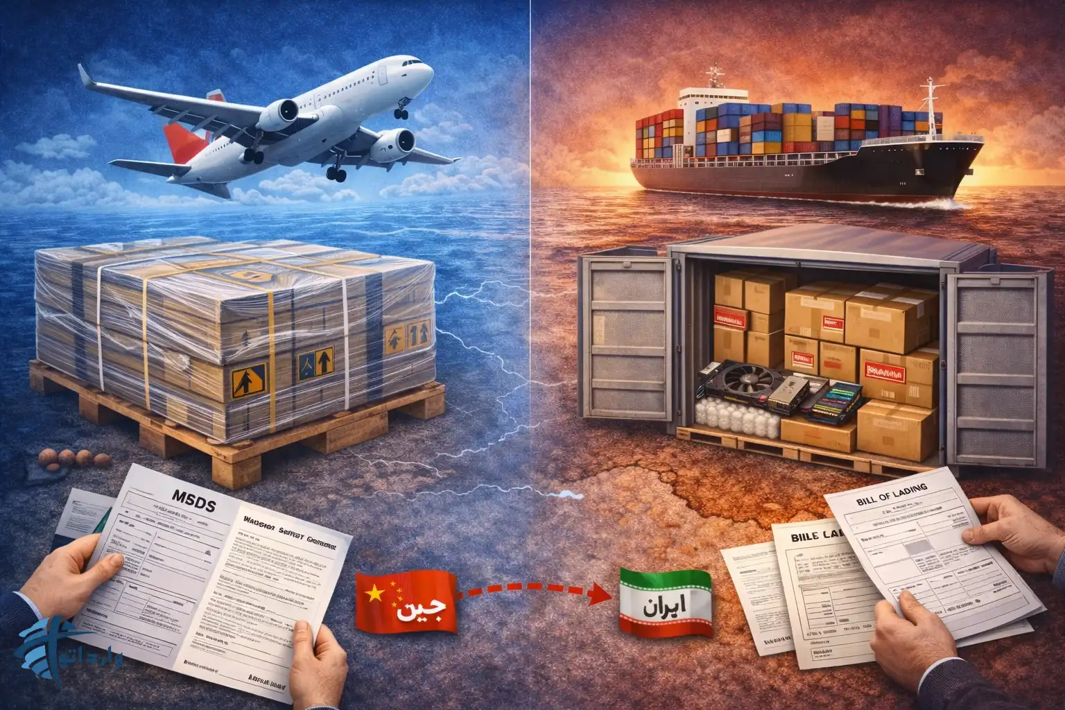 بهترین روش های بسته بندی وحمل قطعات حساس کامپیوتری از چین