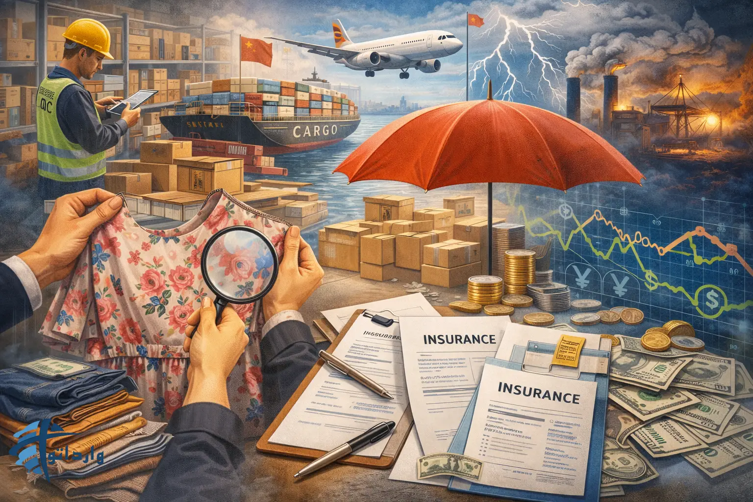 واردات لباس های ترند وفصلی از چین: مدیریت ریسک وزمان بندی حمل