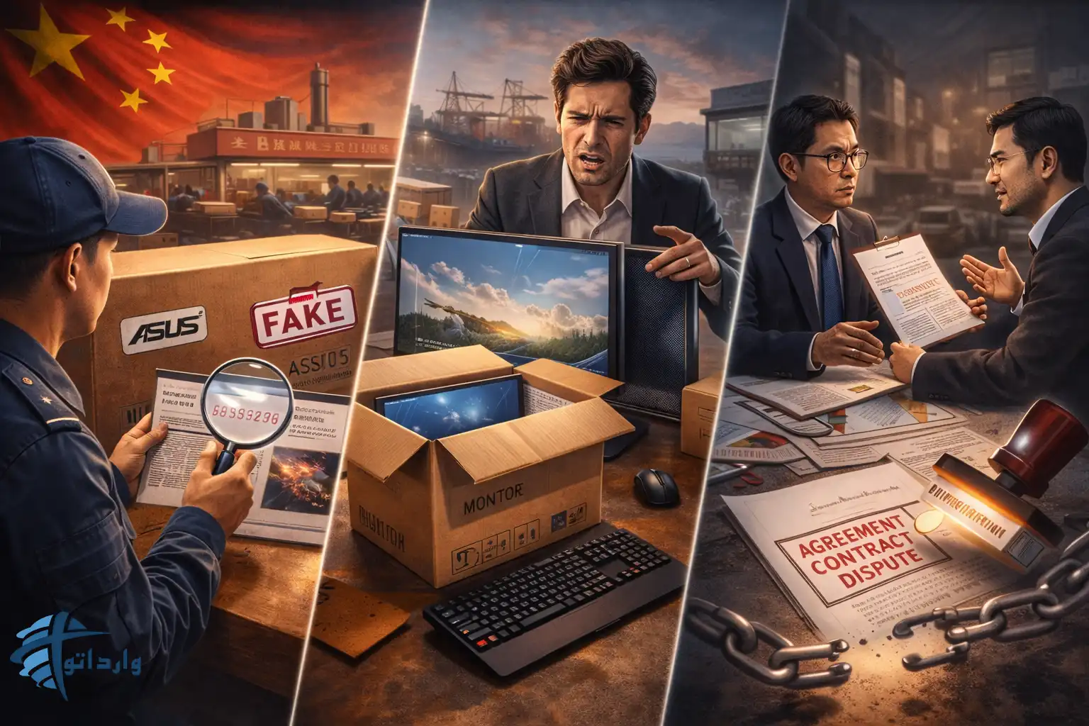 نکات مهم درخریدوواردات مانیتورو لوازم جانبی کامپیوتر از چین