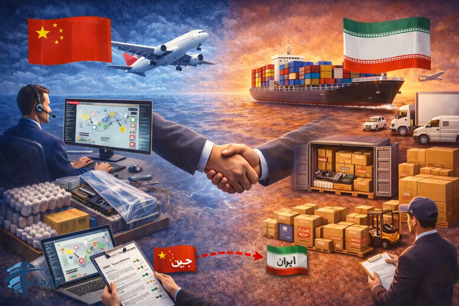 بهترین روش های بسته بندی وحمل قطعات حساس کامپیوتری از چین