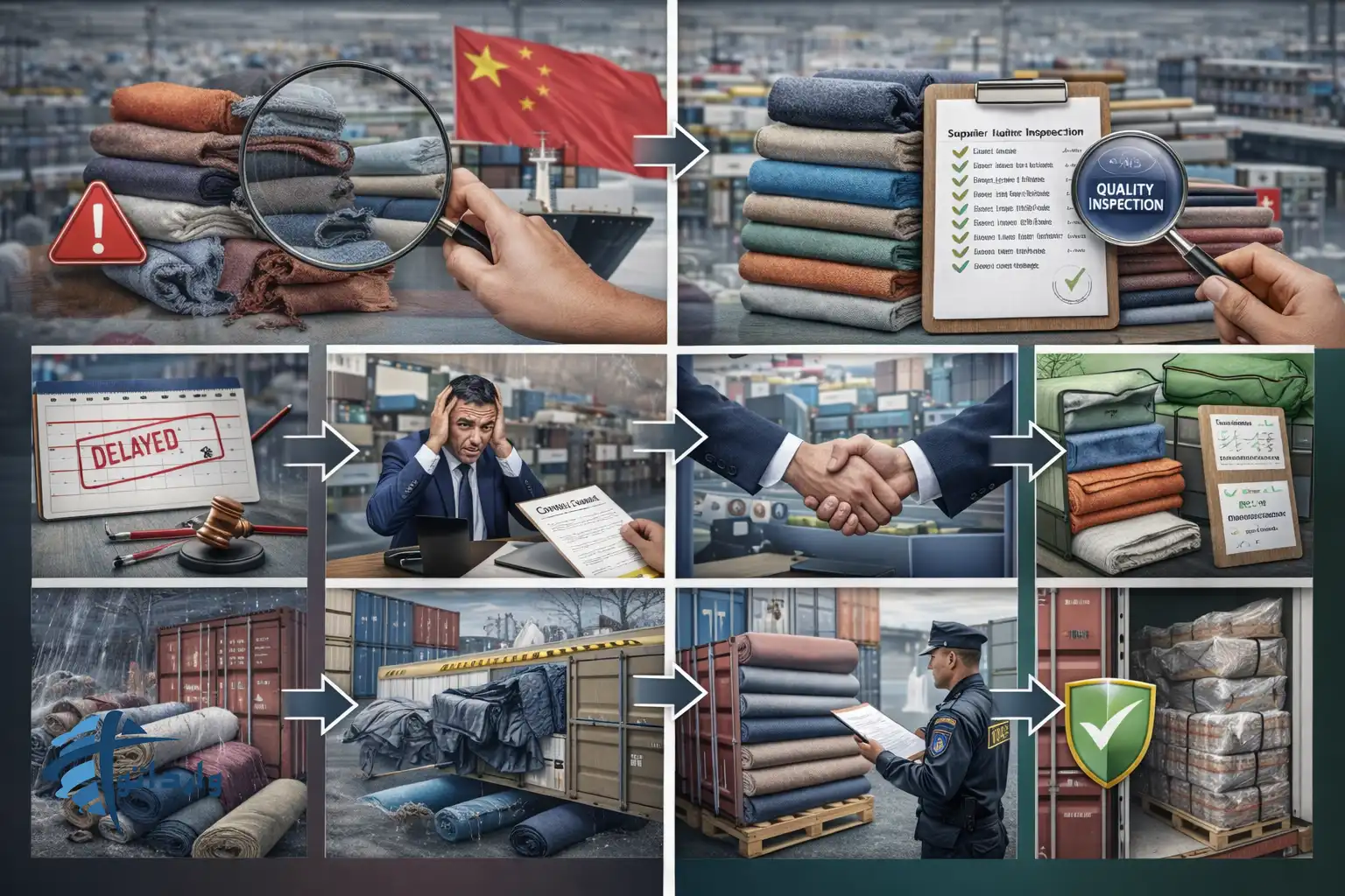 واردات پارچه های تخصصی (مانند پارچه مبلی وصنعتی)ازچین :نکات کلیدی