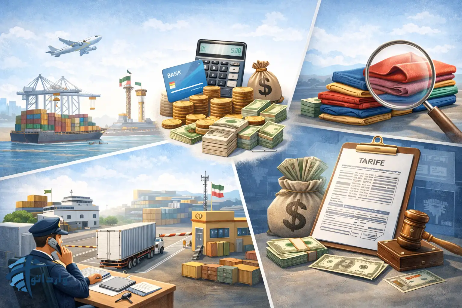 ترخیص سریع محموله های پوشاک از گمرک :راهکارهای کاهش زمان و هزینه