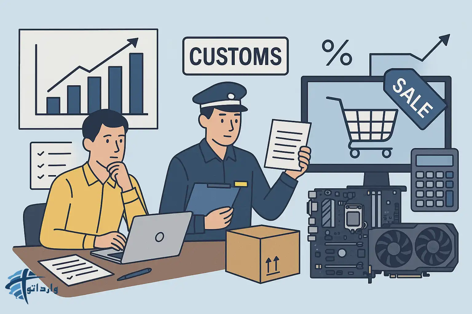 پرسود ترین قطعات کامپیوتری برای واردات از چین :از کارت گرافیکی تا مادربرد