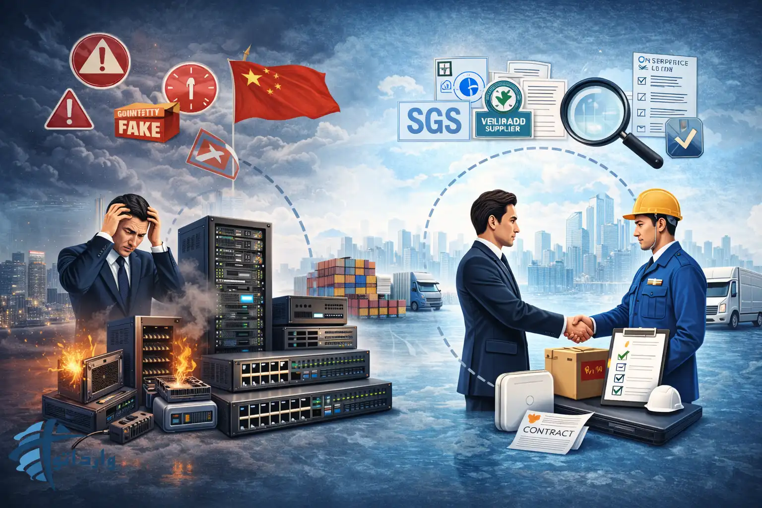 واردات تجهیزات شبکه و سرور از چین : راهنمای انتخاب برند های صنعتی