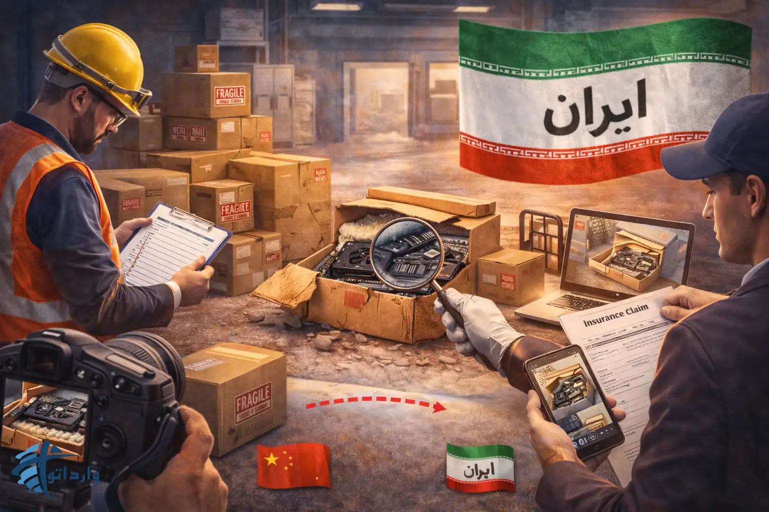 بهترین روش های بسته بندی وحمل قطعات حساس کامپیوتری از چین