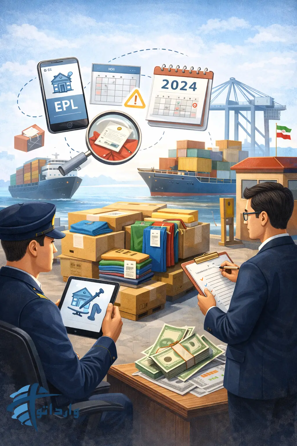 ترخیص سریع محموله های پوشاک از گمرک :راهکارهای کاهش زمان و هزینه