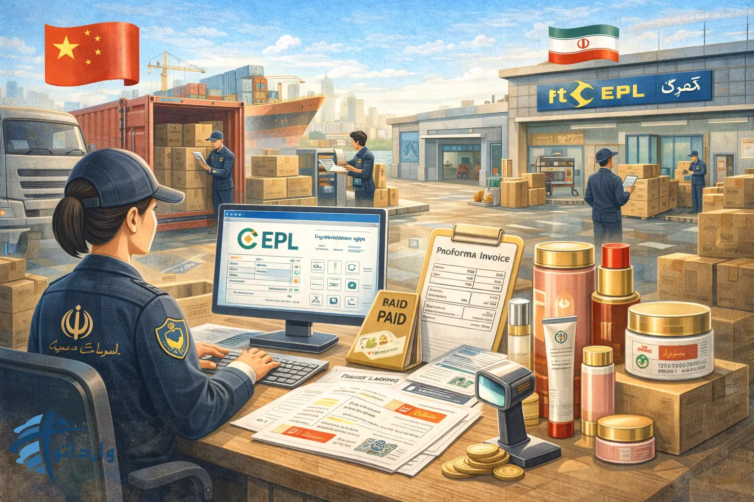 راهنمای کامل واردات لوازم آرایشی از چین : اخذ مجوز بهداشت و سیب سلامت