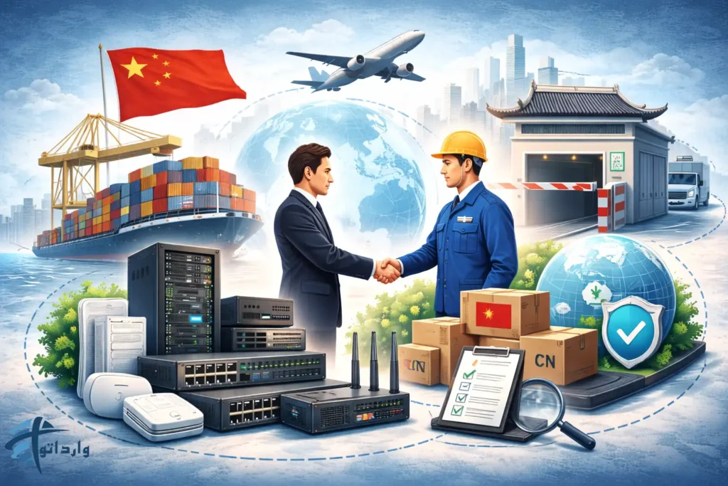 واردات تجهیزات شبکه و سرور از چین : راهنمای انتخاب برند های صنعتی